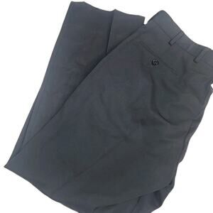 Brooks Brothers Madison Fit Dress Pants Black Size 37x30 Wool